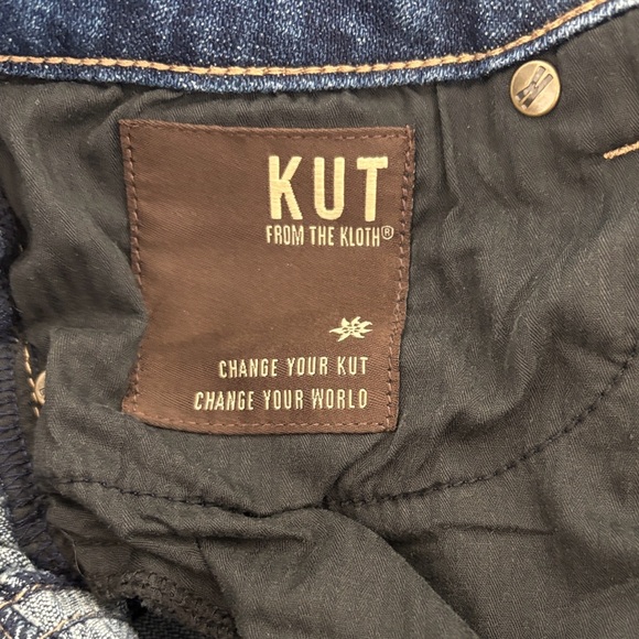 KUT from the Kloth straight leg jeans , sz : 6 - Picture 9 of 9